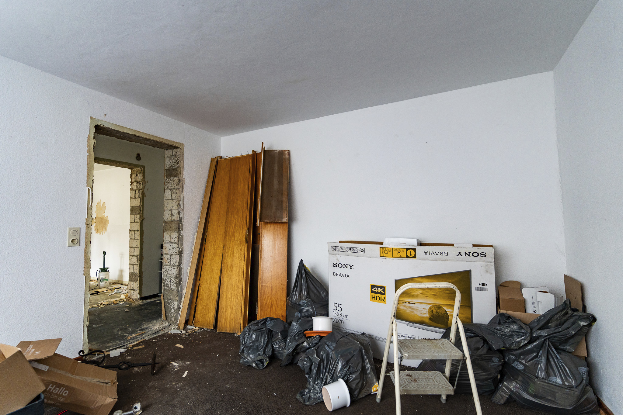 Vorher - Kellerentrümpelung in Detmold