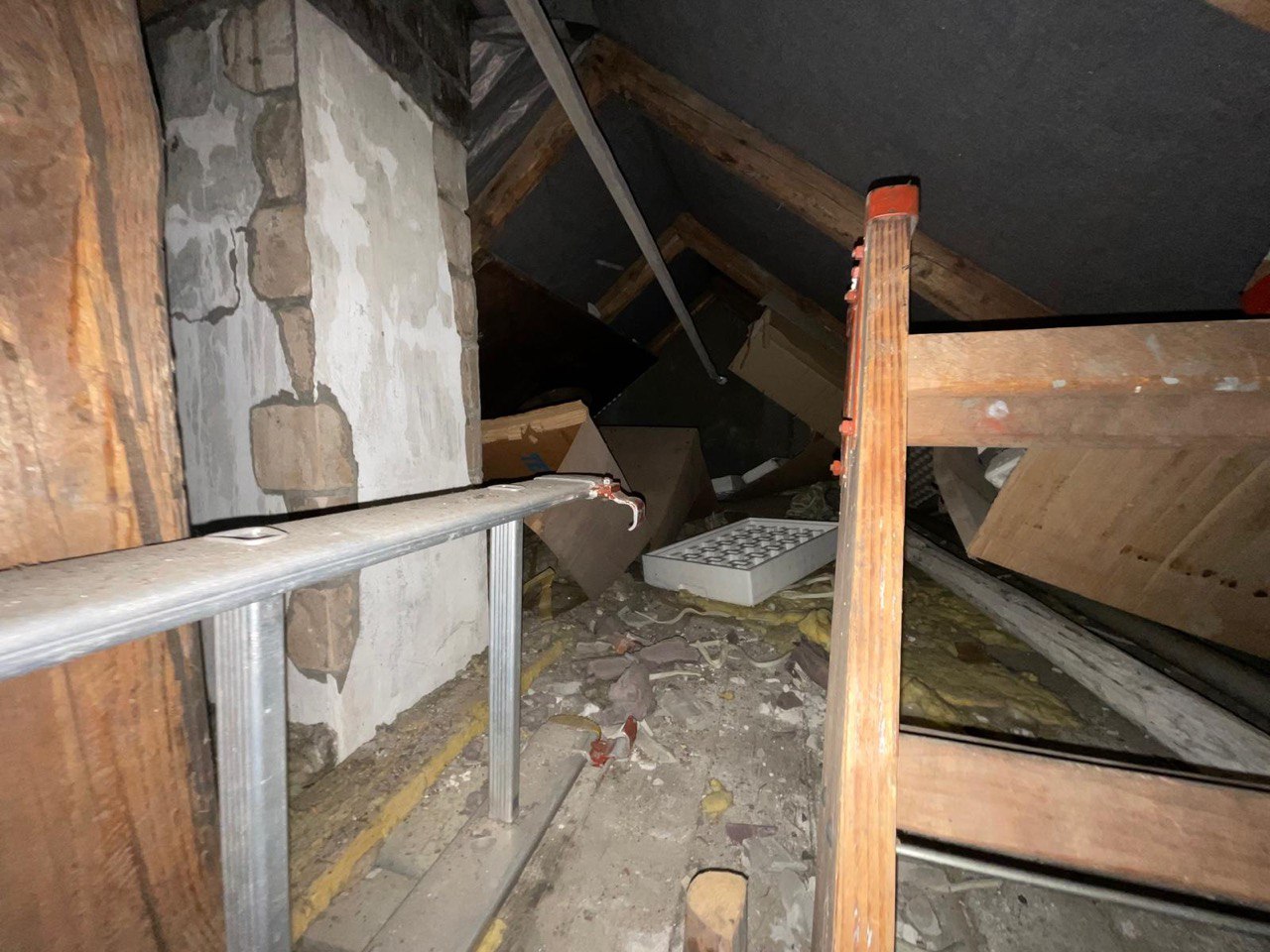 Vorher - Dachbodenauflösung in Detmold